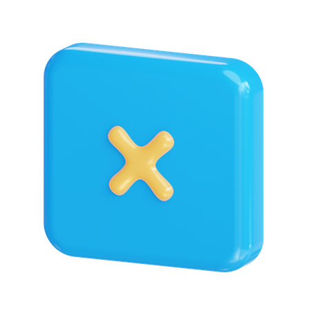 Cancelar  3D Icon