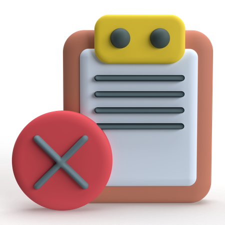 Cancelar  3D Icon
