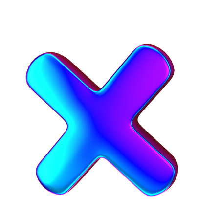 Cancelar  3D Icon