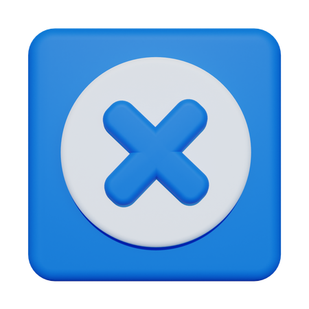 Cancelar  3D Icon
