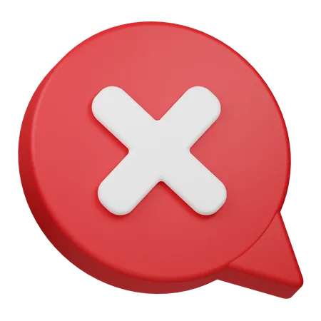 Cancelar comentário  3D Icon