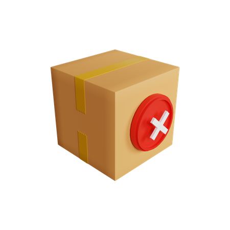 Cancelar la entrega  3D Icon