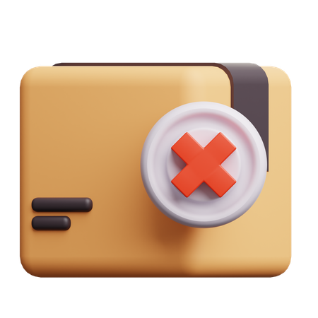 Cancelar pedido  3D Icon
