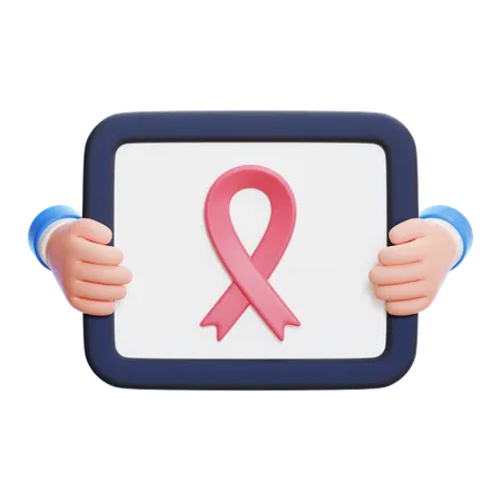 Cancer Awareness  3D Icon