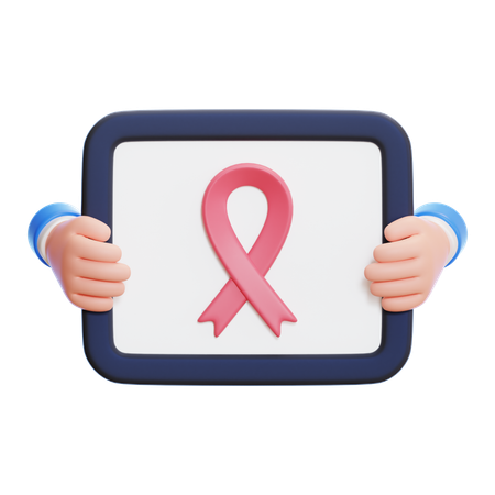 Cancer Awareness  3D Icon