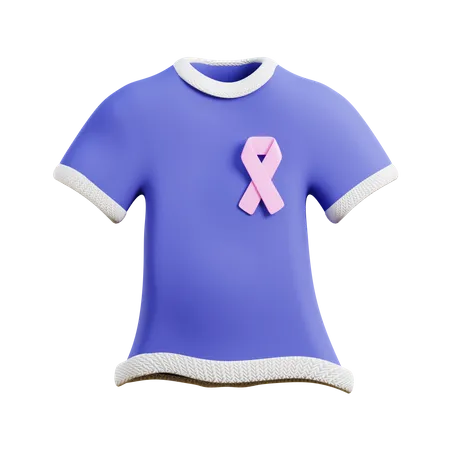 Cancer awareness t-shirt  3D Icon