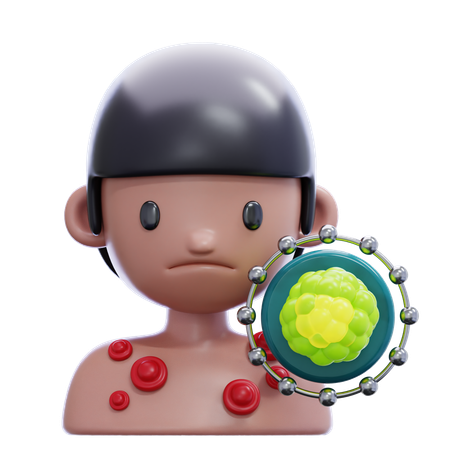 Cancer Boy  3D Icon