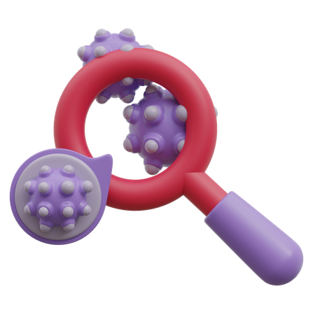 Cancer Cell Research  3D Icon