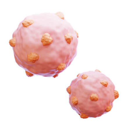 Cancer Cells  3D Icon