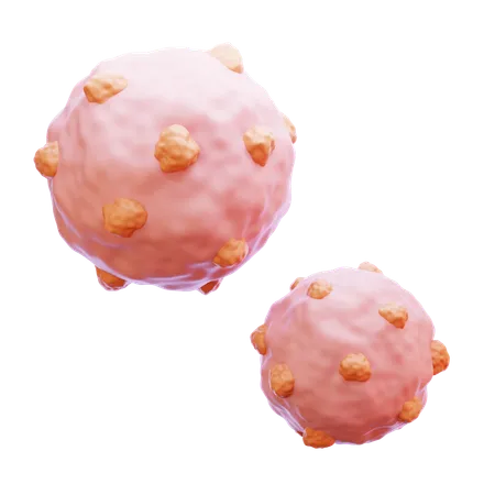 Cancer Cells  3D Icon