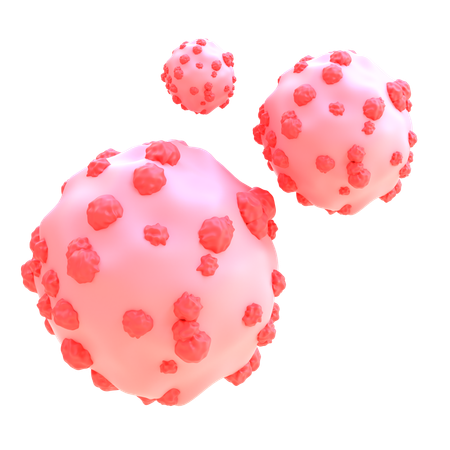 Cancer Cells  3D Icon