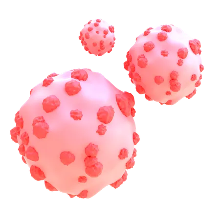 Cancer Cells  3D Icon