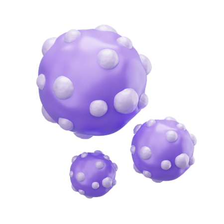 Cancer Cells  3D Icon