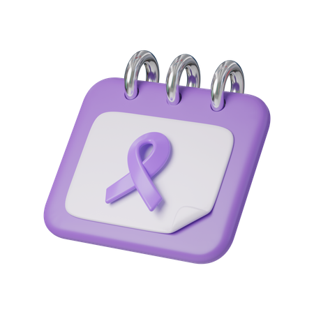 Cancer Day  3D Icon