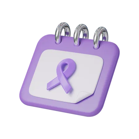 Cancer Day  3D Icon