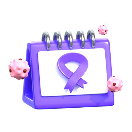 Cancer Day  3D Icon