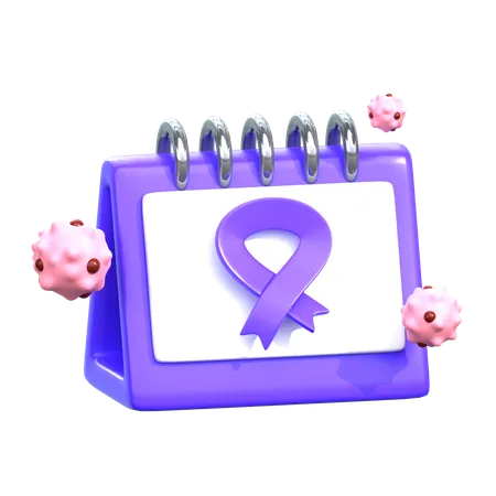 Cancer Day  3D Icon