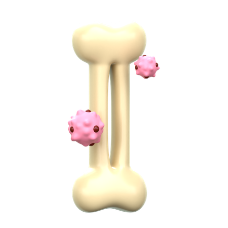 Cáncer de hueso  3D Icon