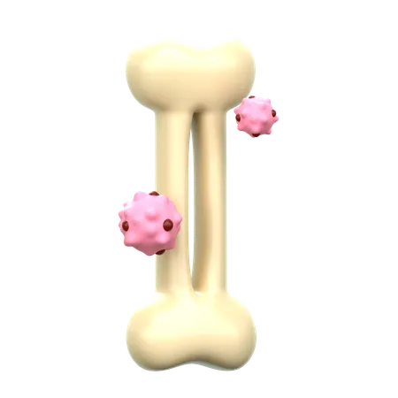 Cáncer de hueso  3D Icon