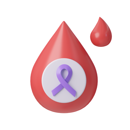 Câncer de sangue  3D Icon