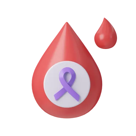 Câncer de sangue  3D Icon