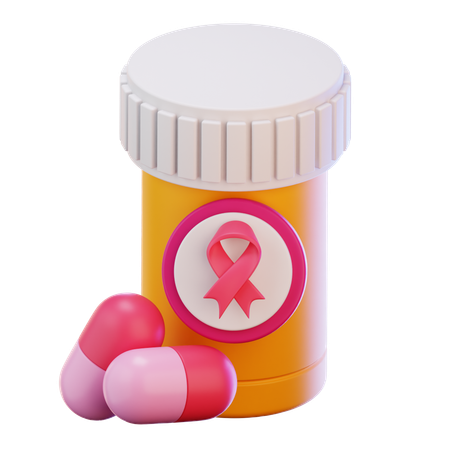 Cancer Medicine  3D Icon