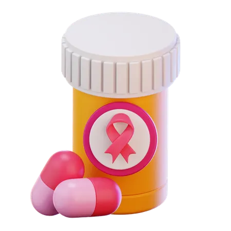 Cancer Medicine  3D Icon