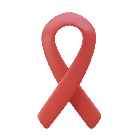 Cancer Ribbon  3D Icon