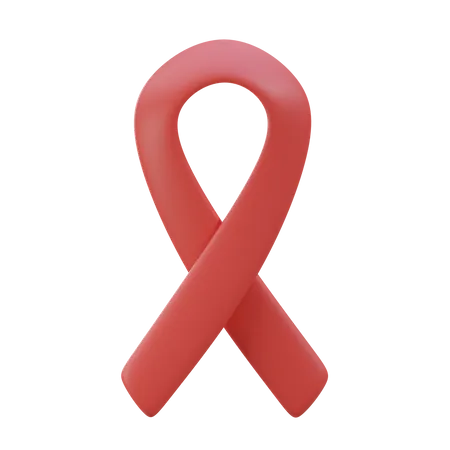 Cancer Ribbon  3D Icon