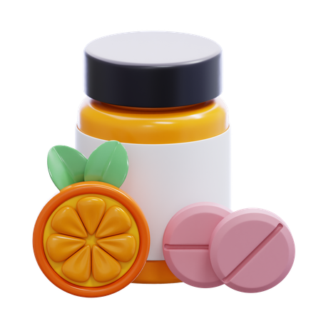 Cancer tablets  3D Icon