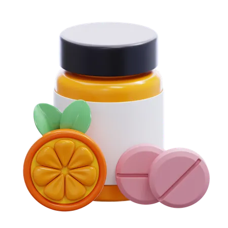 Cancer tablets  3D Icon