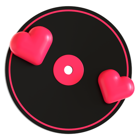 Canción de amor  3D Icon