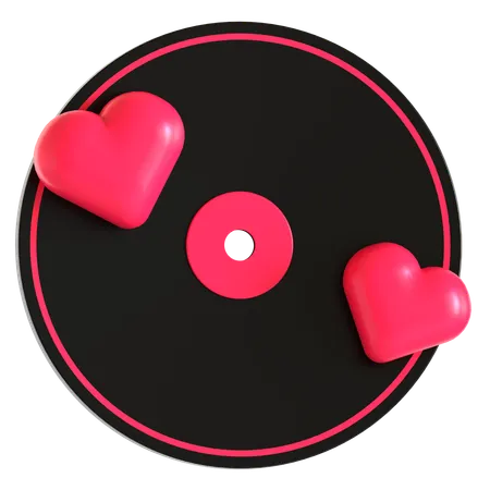 Canción de amor  3D Icon