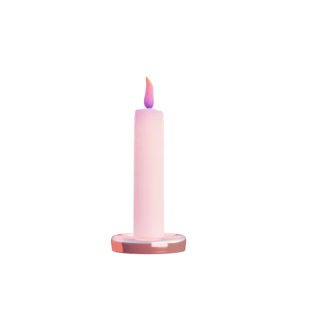 These Are 3 D Canddles Icons Commonly Used In Design And Games 3D Icon