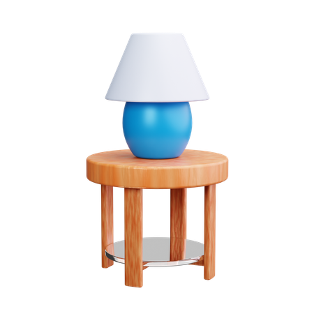 Lâmpada de mesa  3D Icon