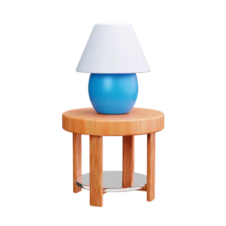 Lâmpada de mesa  3D Icon