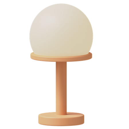 Lâmpada de mesa  3D Icon