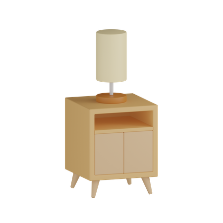 Lâmpada de mesa  3D Icon