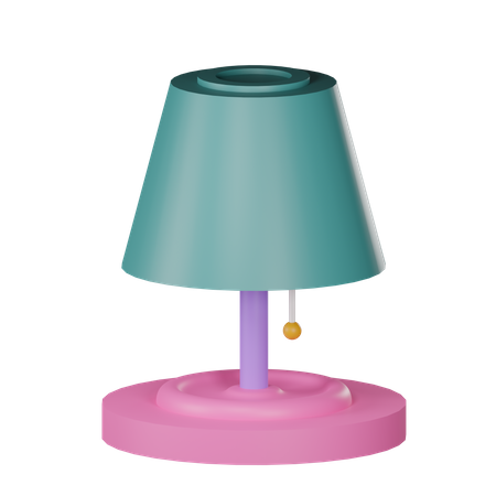 Lâmpada de mesa  3D Icon