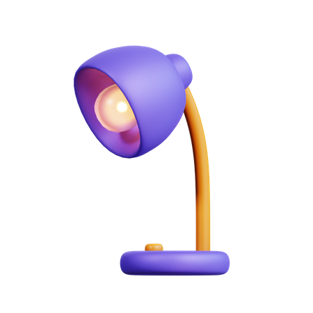 Lâmpada de mesa  3D Icon