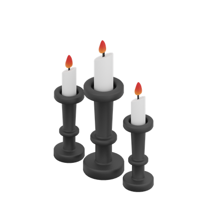 Candelabra  3D Illustration