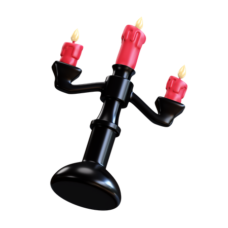 Candelabra  3D Illustration