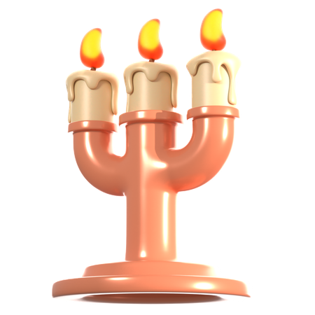 Candelero  3D Icon