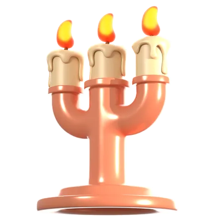 Candelero  3D Icon