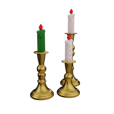 Candelabro  3D Illustration