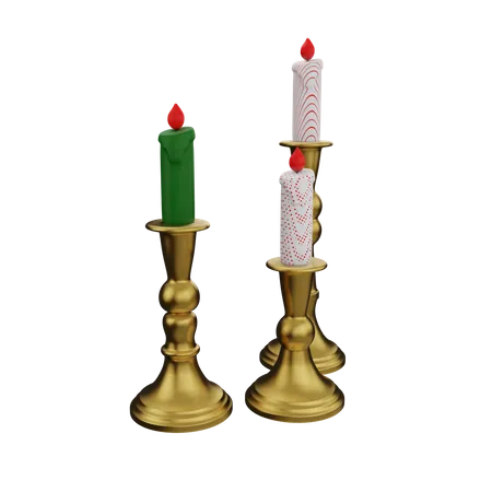 Candelabro  3D Illustration