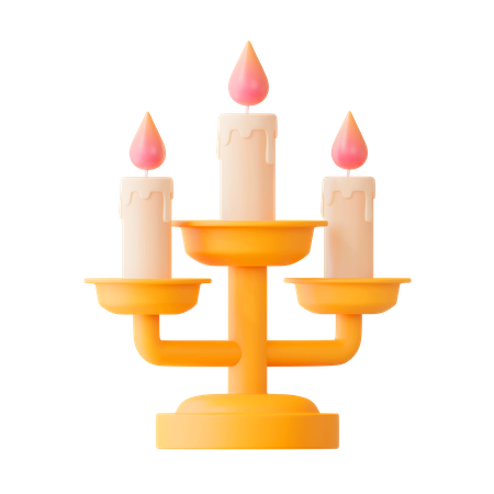 Candelabro  3D Icon