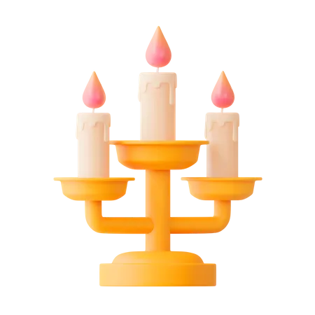 Candelabro  3D Icon