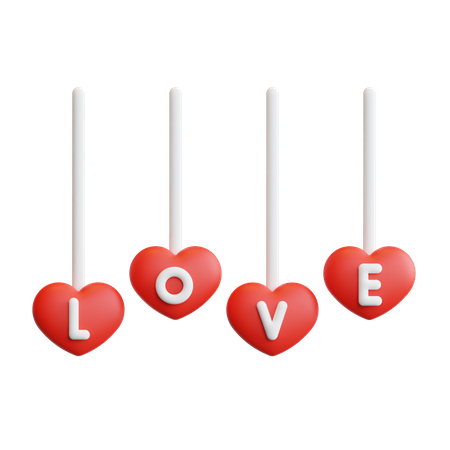 Candelabro de amor  3D Icon