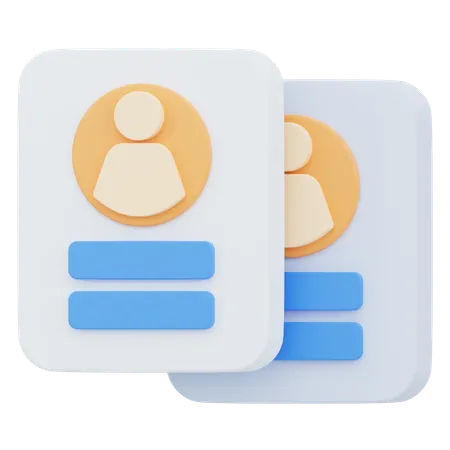 Candidate  3D Icon